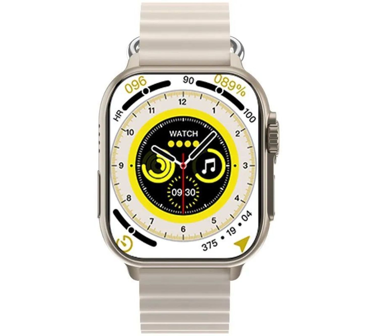 Zegarek Smartwatch Rubicon na szarym pasku RNCF17 z rozmowami. Zegarek sportowy smartwatch. Zegarek z możliwością rozmów. Zegarek Rubicon smartwatch na pasku. Zegarek smartwatch idealny na prezent (3).jpg